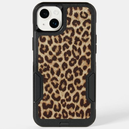 Leopard Print Otterbox Apple Iphone 14 Plus Case