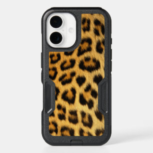 Leopard Print iPhone 16 Case