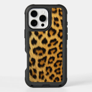 Leopard Print iPhone 16 Pro Max Case