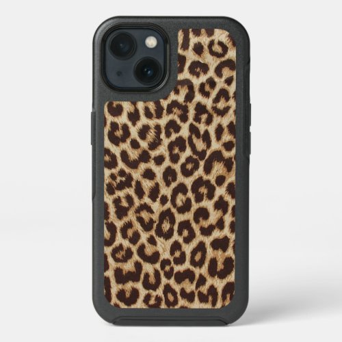 Leopard Print OtterBox Symmetry iPhone 13 Case