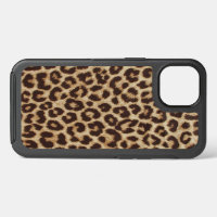 Leopard Print OtterBox Symmetry iPhone 13 Case