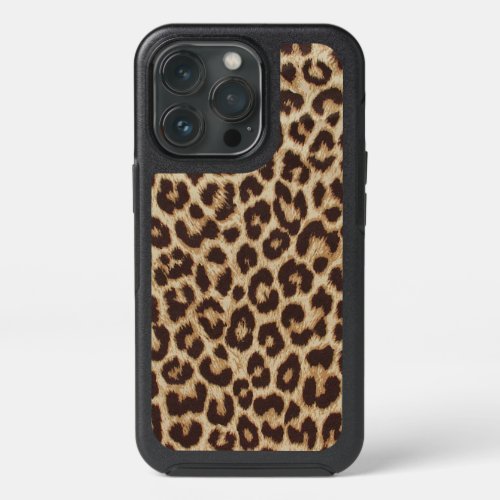 Leopard Print OtterBox Symmetry iPhone 13 Pro Case