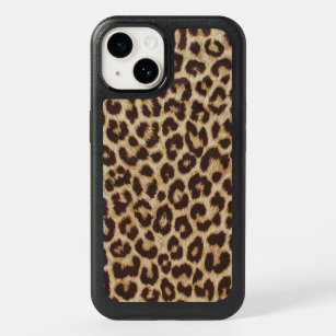 Leopard Print OtterBox Symmetry iPhone 14 Case