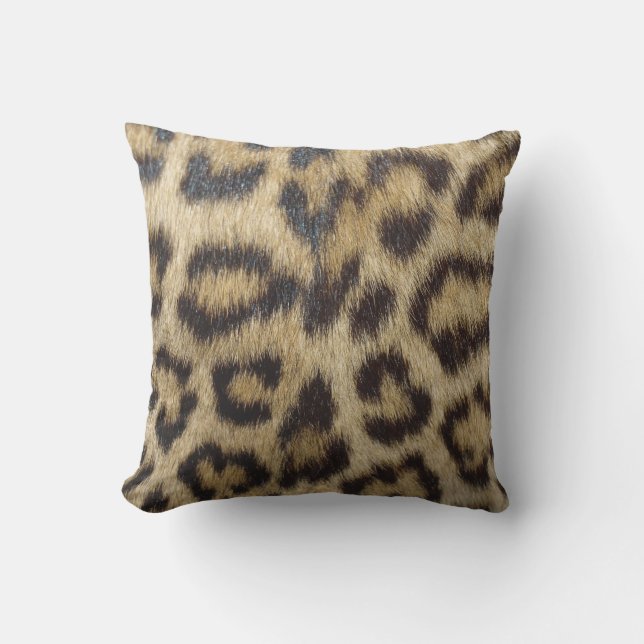 Leopard Print Outdoor Pillow (Front)