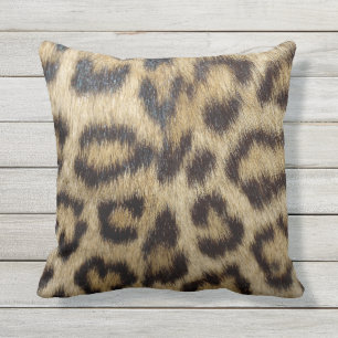 Leopard Print Outdoor Pillow