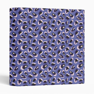 Leopard Print pattern 3 Ring Binder
