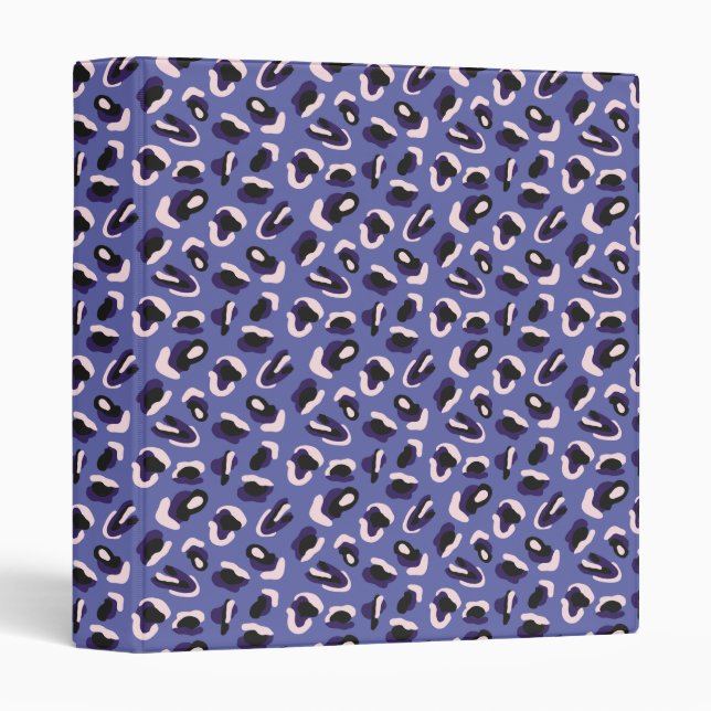 Leopard Print pattern 3 Ring Binder (Front/Spine)