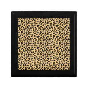 Leopard Print Pattern Gift Box