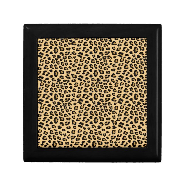 Leopard Print Pattern Gift Box (Front)