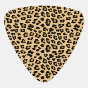 Leopard Print Pattern Guitar Pick