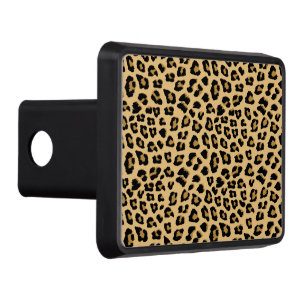 Leopard Print Pattern Hitch Cover