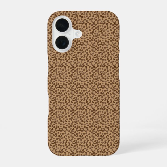 Leopard Print Pattern Iphone Case (Back)