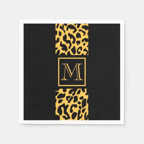 Leopard Print Pattern Napkins