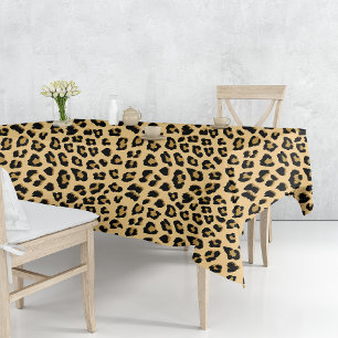 Leopard Print Pattern Tablecloth