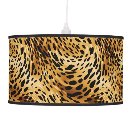 Leopard Print Pendant Lamp 