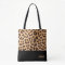 Leopard Print Personalised Tote Bag