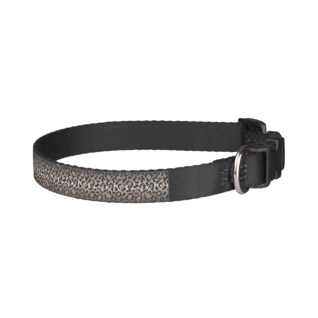 Leopard Print Pet Collar (Right)