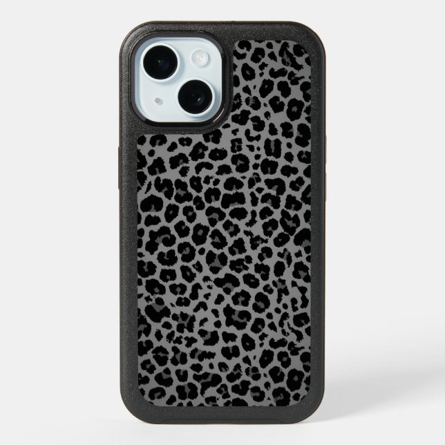 "Leopard Print Phone Case" iPhone 15 Case (Back)