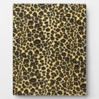 Leopard Print Photo Plaque