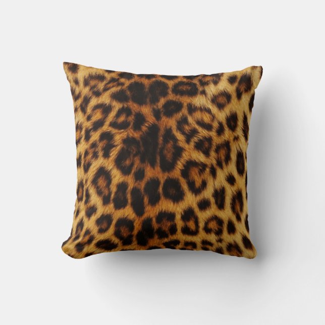 Leopard Print Pillow (Front)