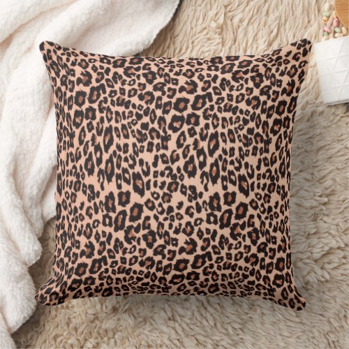 Leopard Print Pillow