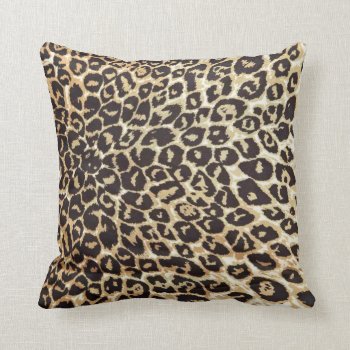 Leopard Print Pillow by K2Pphotography at Zazzle