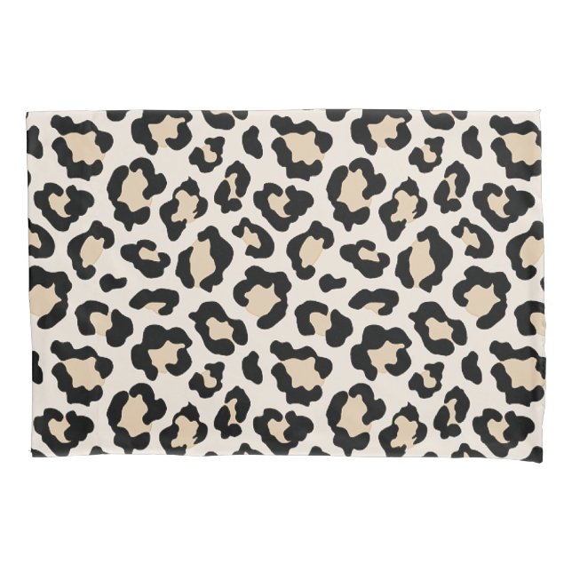 Leopard print pillow case (Front)