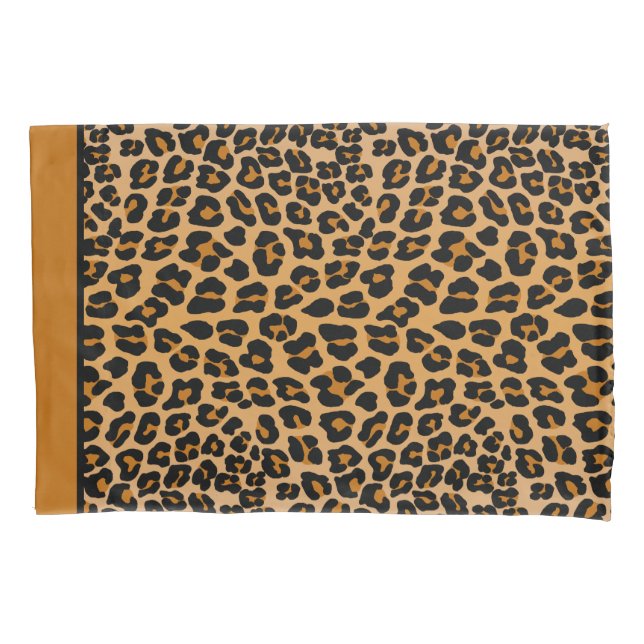 Leopard print pillow case (Front)