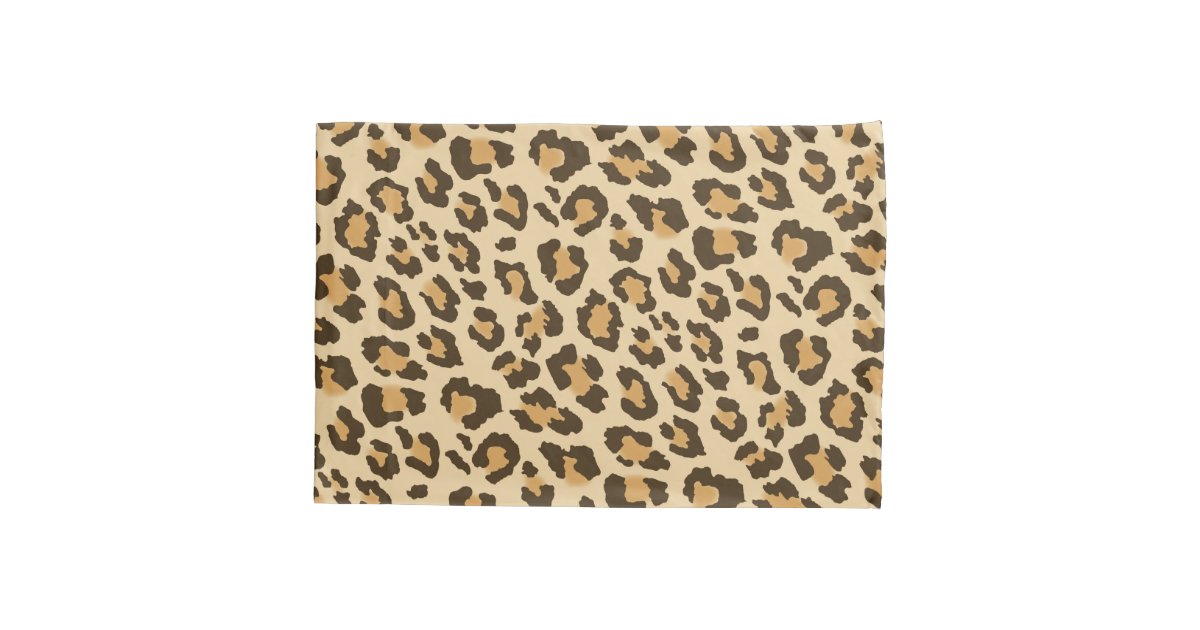 Leopard Print Pillowcase | Zazzle