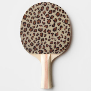 Leopard Print Ping Pong Paddle