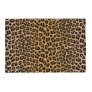 Leopard print placemat