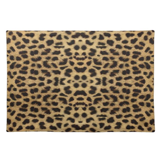 Leopard Print Placemat (Front)