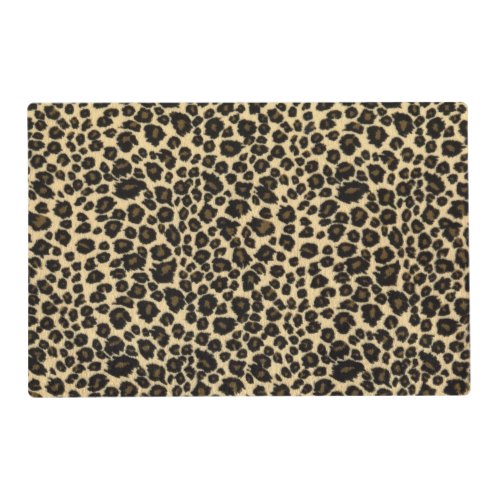 Leopard Print Placemat