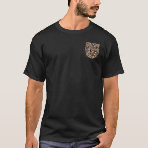 Leopard Print Pocket for A Cool Wild Cat Animal 2 T-Shirt