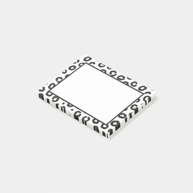 Leopard Print Post-it Notes (Angled)