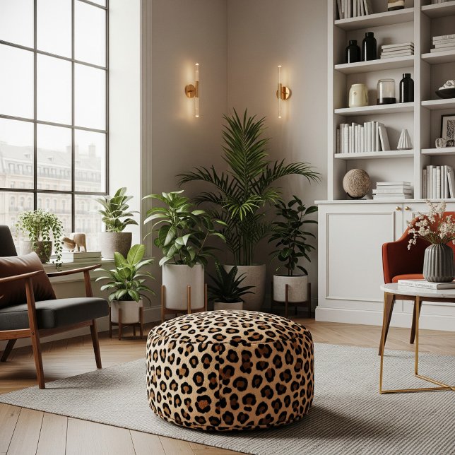 Leopard Print -  Pouf (Creator Uploaded)