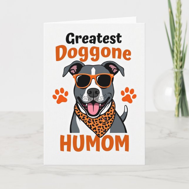 Leopard Print Puppy Love Card (Front)