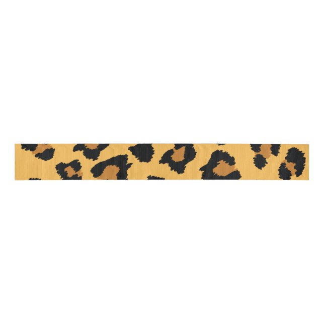 Leopard Print Ribbon (Front)