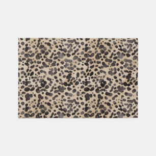 Leopard Print Rug
