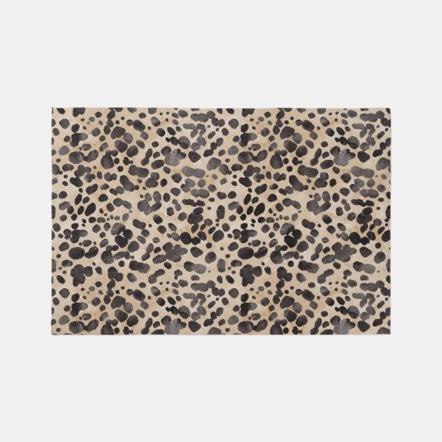 Leopard Print Rug (Front)