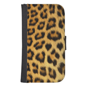 Leopard Print Samsung S4 Wallet Case