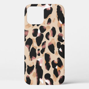 Leopard print seamless pattern iPhone 12 case