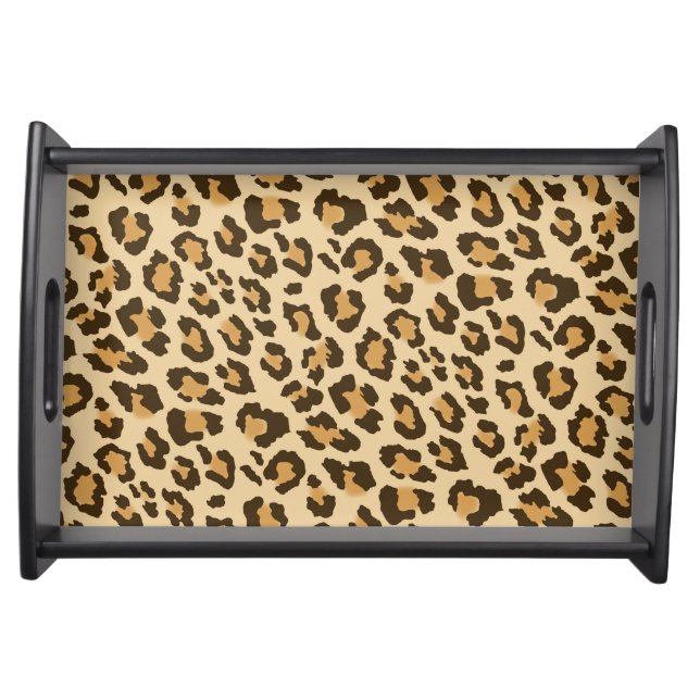 Leopard Print Serving Tray (Front)