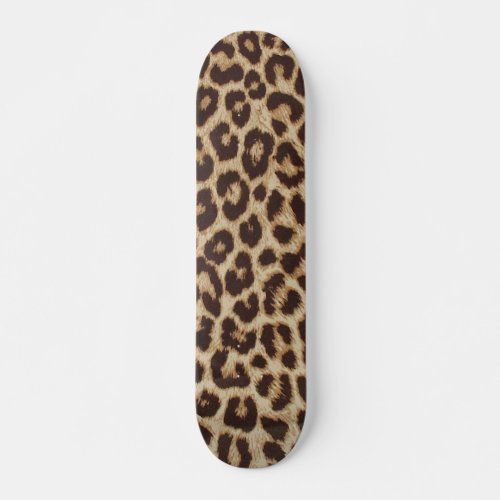 Leopard Print Skateboard
