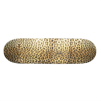 Leopard Print Skateboard Deck