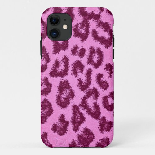 Leopard Print Skin iPhone 11 Case