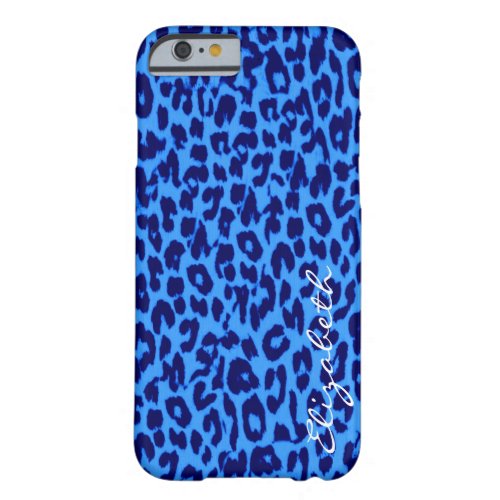 Leopard Print Skin Fur 2 Barely There iPhone 6 Case