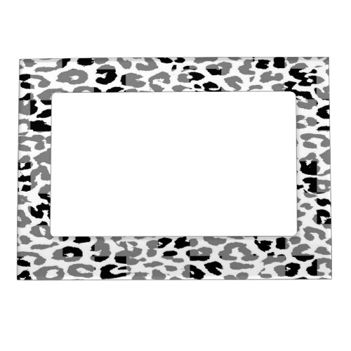 Leopard Print Skin Pattern 6 Magnetic Frame