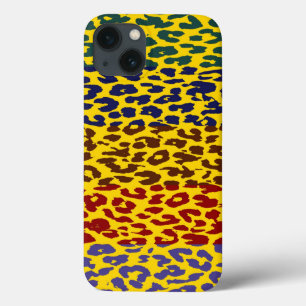 Leopard Print Skin Stripe Pattern 2 iPhone 13 Case