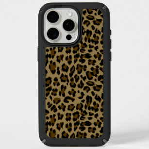 Leopard Print Sleek Matte Hard Phone Back Case Cover for Apple iPhone